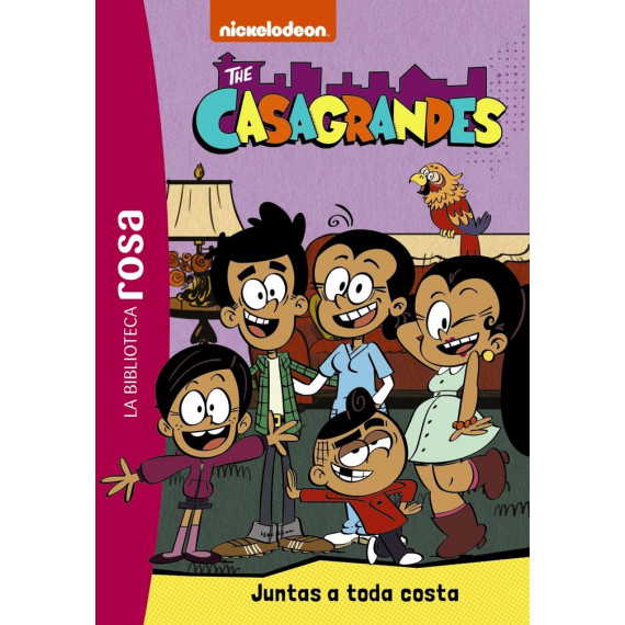 LA BIBLIOTECA ROSA LOS CASAGRANDES 2 JUNTOS A TODA COSTA