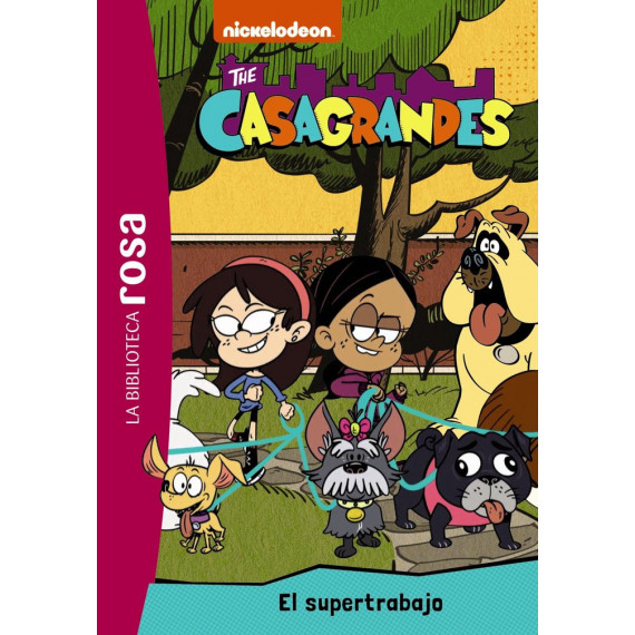 LA BIBLIOTECA ROSA LOS CASAGRANDES 1 UN SUPERTRABAJO