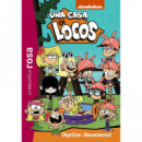 BIBLIOTECA ROSA UNA CASA DE LOCOS 4 OBJETIVO VACACIONES