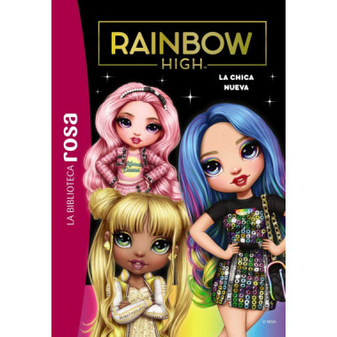 RAINBOW HIGH 3 BIBLIOTECA ROSA