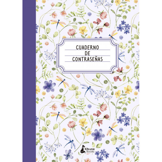 CUADERNO DE CONTRASE�AS LILA