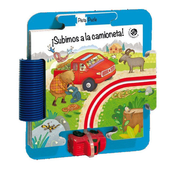 �Subimos a la camioneta!