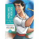 DIBUJOS PARA COLOREAR QUE MISTERIO PRINCIPES Y HEROES