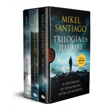 ESTUCHE TRILOGIA ILLUMBE MIKEL SANTIAGO