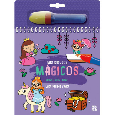PINTO CON AGUA LAS PRINCESAS