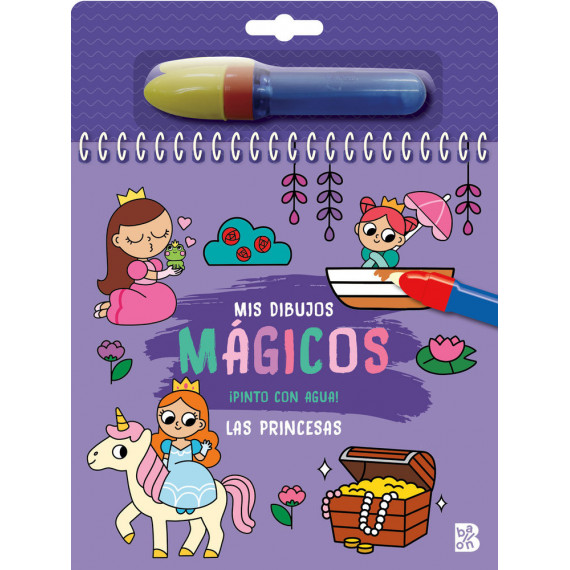 PINTO CON AGUA LAS PRINCESAS