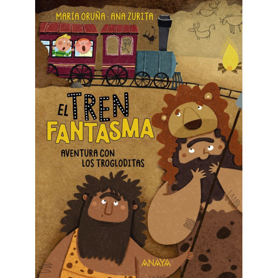 TREN FANTASMA,EL: AVENTURA CON LOS TROGLODITAS