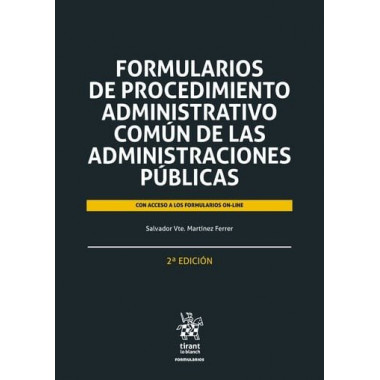 FORMULARIOS DE PROCEDIMIENTO ADMINISTRATIVO COMUN DE LAS ADMINIST