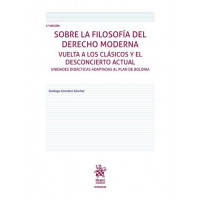 SOBRE LA FILOSOFIA DEL DERECHO MODERNA