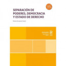 SEPARACION DE PODERES DEMOCRACIA Y ESTADO DE DERECHO