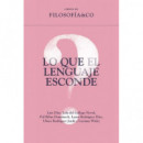 LO QUE EL LENGUAJE ESCONDE