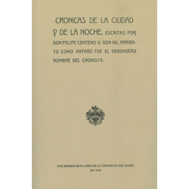 Cr�nicas de la ciudad y de la noche