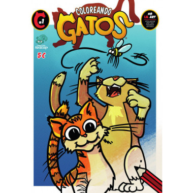 Coloreando Gatos  1