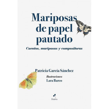 Mariposas de papel pautado