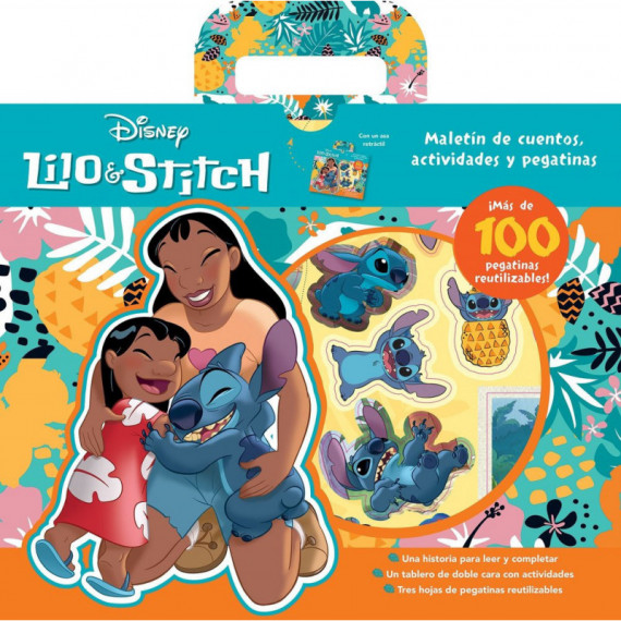 LILO & STITCH MALETIN DE CUENTOS ACTIVIDADES Y PEGATINAS