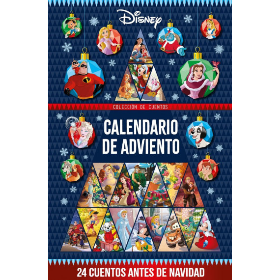DISNEY. CALENDARIO DE ADVIENTO. 24 CUENTOS ANTES DE NAVIDAD