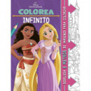 PRINCESAS COLOREA INFINITO