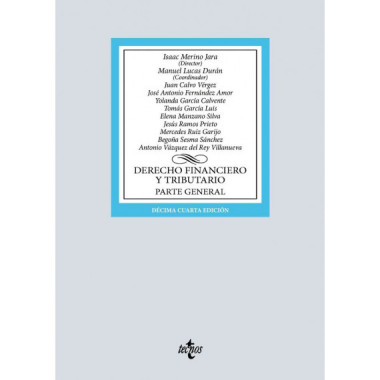 DERECHO FINANCIERO Y TRIBUTARIO