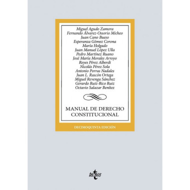 MANUAL DE DERECHO CONSTITUCIONAL