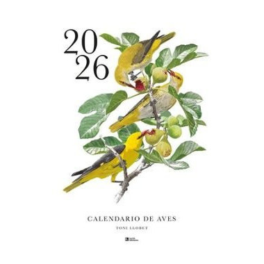 CALENDARIO 2026 DE AVES