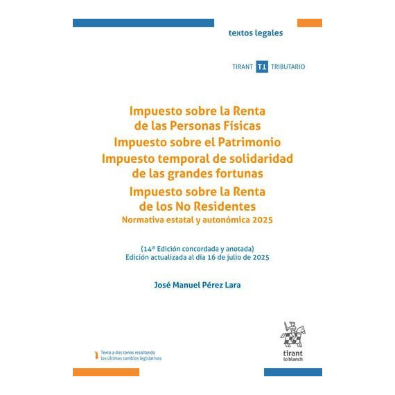 IMPUESTO SOBRE LA RENTA DE LAS PERSONAS FISICAS   IMPUESTO SOBRE EL PATRIMONIO