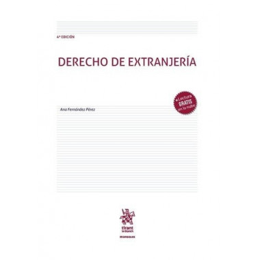 DERECHO DE EXTRANJERIA (4� EDICION)