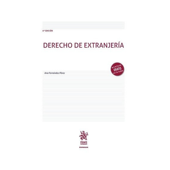 DERECHO DE EXTRANJERIA (4� EDICION)