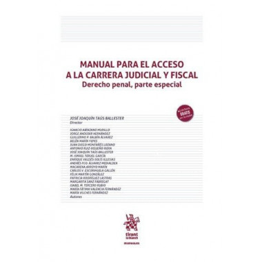 MANUAL PARA EL ACCESO A LA CARRERA JUDICIAL Y FISCAL ( DERECHO PENAL, PARTE ESPE