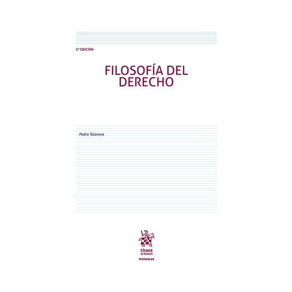 FILOSOFIA DEL DERECHO 2� EDICION