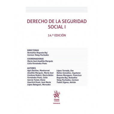 DERECHO DE LA SEGURIDAD SOCIAL I 14� EDICION