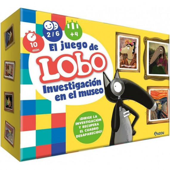 JUEGO DEL LOBO INVESTIGACION EN EL MUSEO