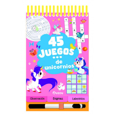 45 JUEGOS DE UNICORNIOS