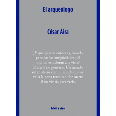 EL ARQUEOLOGO