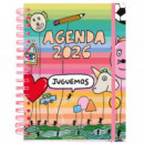 Agenda anual semanal 2026 72 kilos