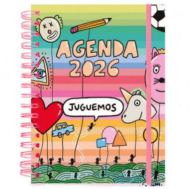 Agenda anual semanal 2026 72 kilos