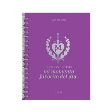 Agenda anual diaria 2026 "Las Guerreras Maxwell"