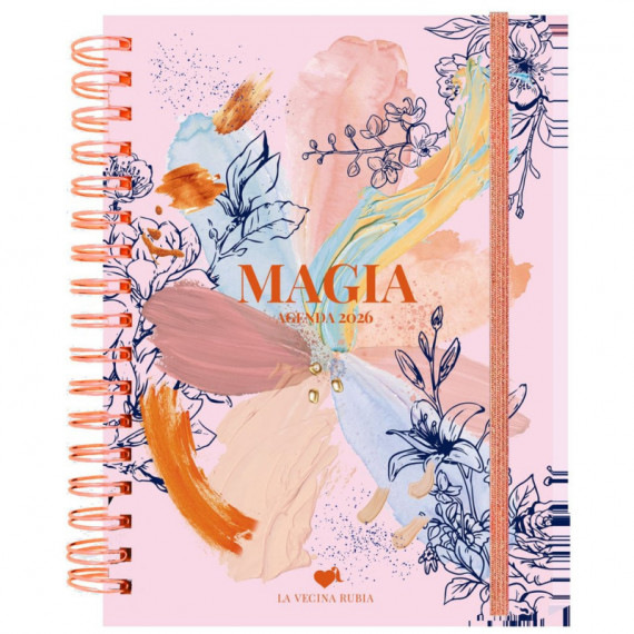 Agenda anual diaria 2026 La Vecina Rubia