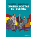 CUATRO POETAS EN GUERRA NOVELA GRAFICA
