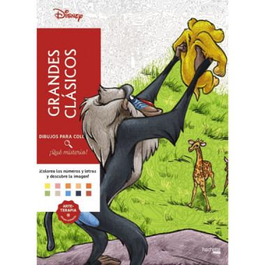 DIBUJOS PARA COLOREAR, QUE MISTERIO GRANDES CLASICOS