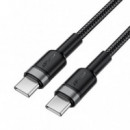 Acefast C14-03 Cable USB-C a USB-C 60W Rizado y Resistente