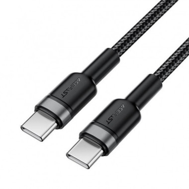 Acefast C14-03 Cable USB-C a USB-C 60W Rizado y Resistente