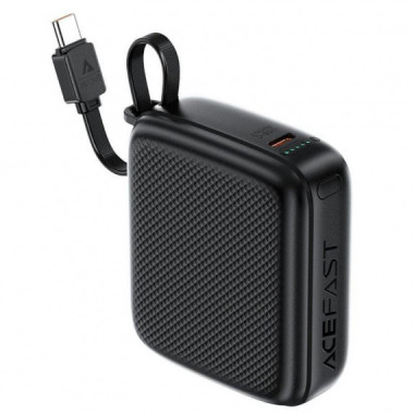 Acefast Power Bank M15 10000mAh PD20W Cable USB-C Integrado