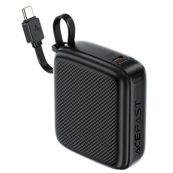 Acefast Power Bank M15 10000mAh PD20W Cable USB-C Integrado
