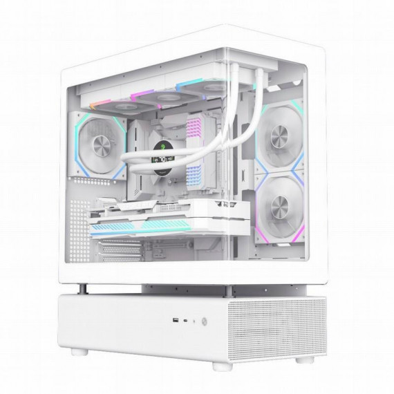 GM N80 White RGB Gaming PC Intel Core i5-14600K, 32GB RAM, 1TB NVMe
