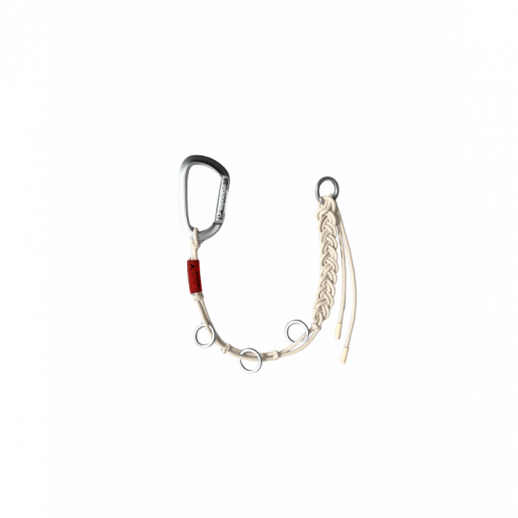 Accesorio Llavero TOPOLOGIE Braided Keychain Off White