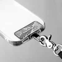 Accesorio Adaptador TOPOLOGIE Phone Strap Black