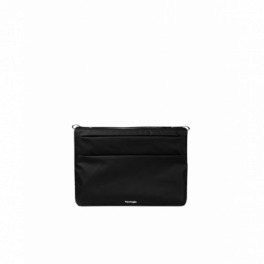 Bolsos Bolso TOPOLOGIE Flat Sacoche Large Black Dry