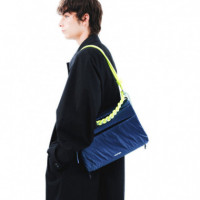 Bolsos Bolso TOPOLOGIE Flat Sacoche Large Black Dry