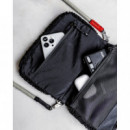 Bolsos Bolso TOPOLOGIE Flat Sacoche Small Black Dry