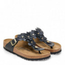 Sandalia Gizeh Flower Embellishment Regular